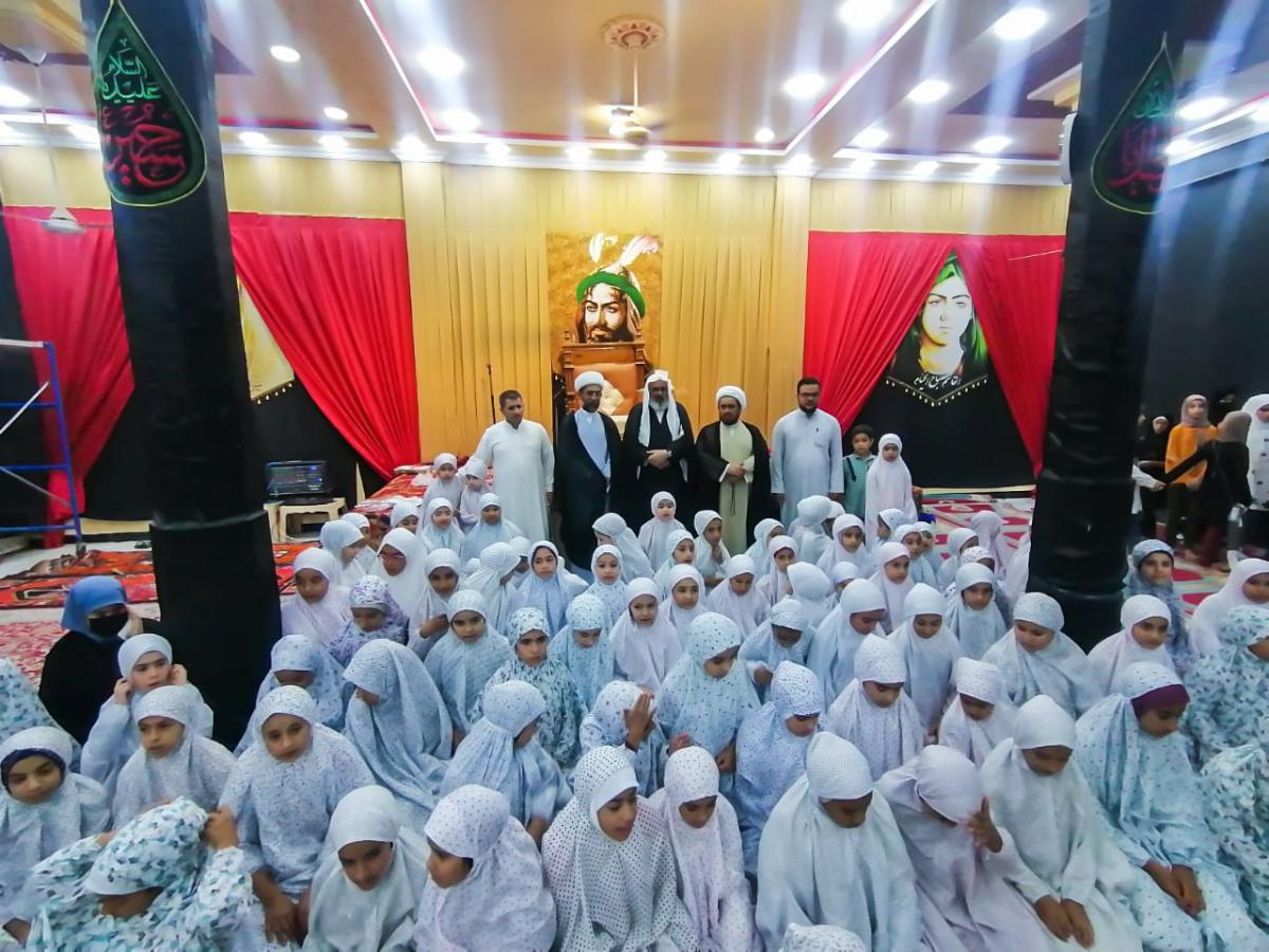 Al-Abbas shrine Religious Affairs organizes a celebration for girls reached age of religious duty