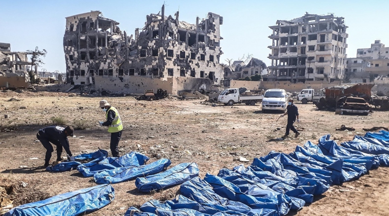 An Gano Wani Kabarin Bai Daya A Unguwar Birnin Homs Na Kasar Siriya