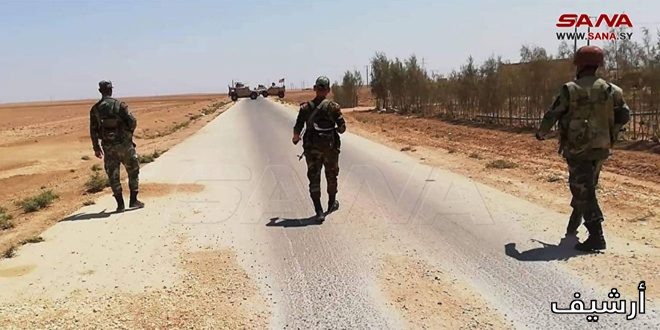 Syrian Army expels US military troops in Qamishli countryside