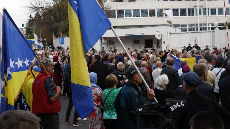 Održani protesti ispred OHR-a: Nećemo aparthejd!