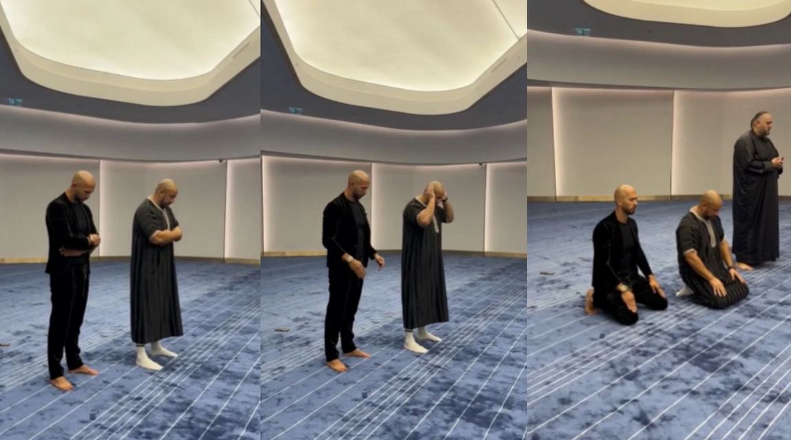  Former American Kickboxer 'Andrew Tate' confirms becoming a Muslim believer 