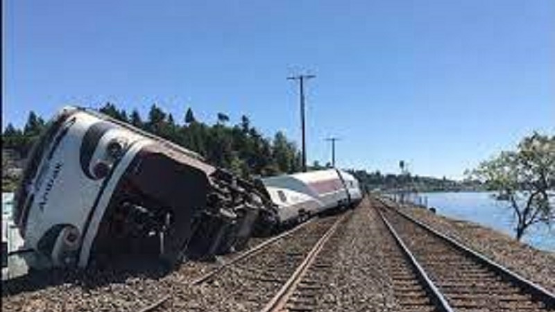 Usa; 7 feriti dopo il deragliamento del treno