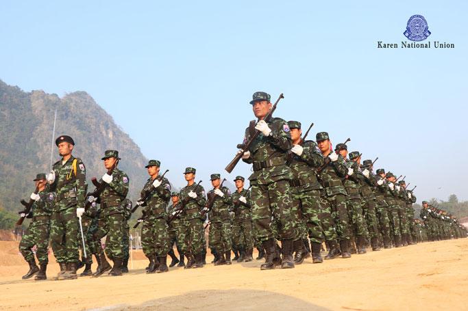 ဖာပွန်ခရိုင်ရှိ စစ်ကောင်စီ၏ ဆာလော်ကျိုးစခန်းကို KNLA ဝင်တိုက်