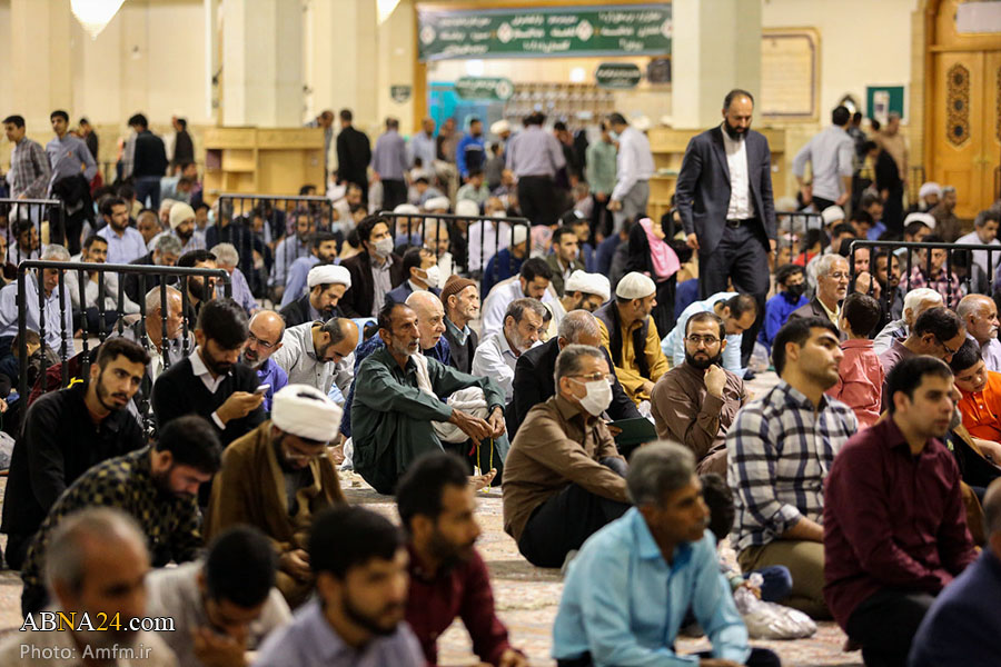 تقرير مصور / مجلس تأبين شهداء حرم "شاه جراغ" (ع) في حرم السيدة المعصومة (ع)