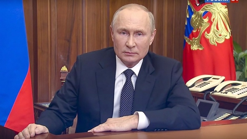Putin legt der Staatsduma die Beitrittsverträge der ukrainischen Regionen vor