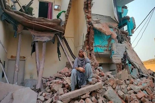 Muslim homes reportedly demolished in Delhi