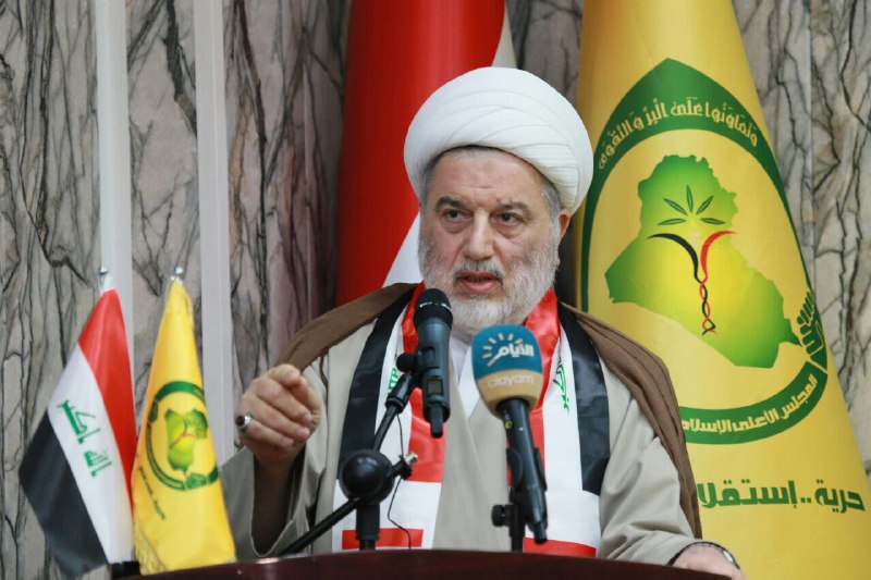 الشيخ همام حمودي يعزي ايران ويحذر صناع الارهاب