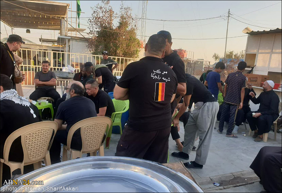 تقرير مصور / موكب شيعة بلجيكا في زيارة الأربعين