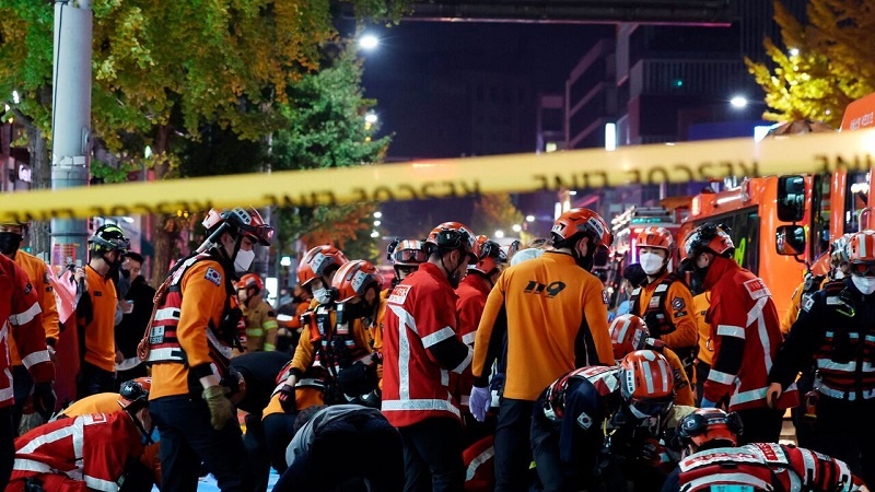 Jumlah Korban Tewas Halloween Korea Selatan Bertambah