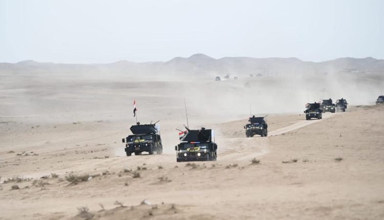 الحشد الشعبي يداهم صحراء الانبار بحثا عن بقايا التنظيم المتنكر بزي رعاة اغنام