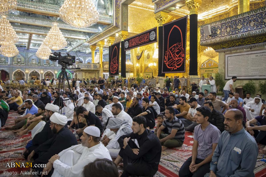 تقرير مصور / مجلس عزاء استشهاد الإمام الحسن العسكري (ع) في حرم ابي الفضل (ع)