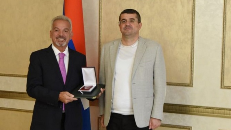 Русијалы иш адамындан сонра америкалы иш адамы да Гарабаға ҝәлди