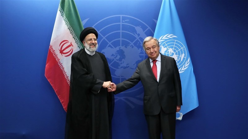 イラン大統領が国連事務総長と電話会談、「地域や世界の問題解決に自らの可能性を活用する用意ある」