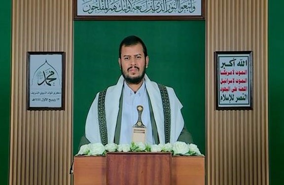 السيد عبدالملك الحوثي: يدعو لمواصلة التصدي للعدوان طالما استمر