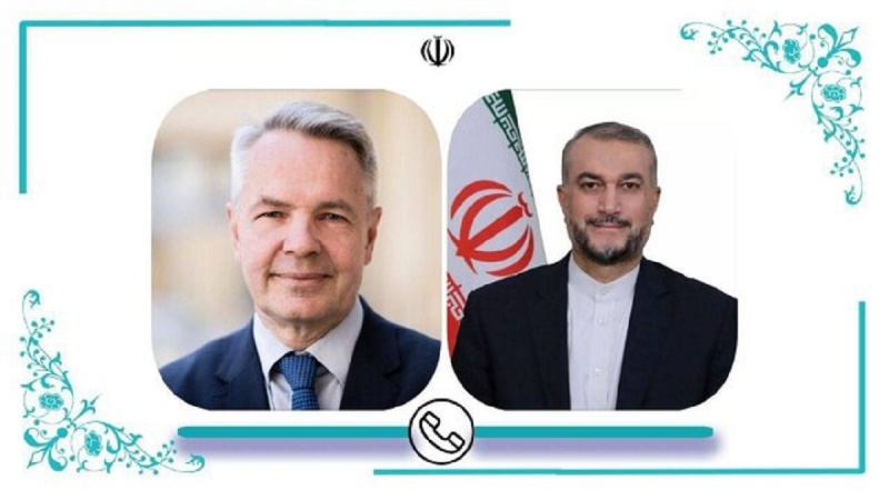 Әмир-Абдуллаһијан фин һәмкары илә телефонла сөһбәт едиб