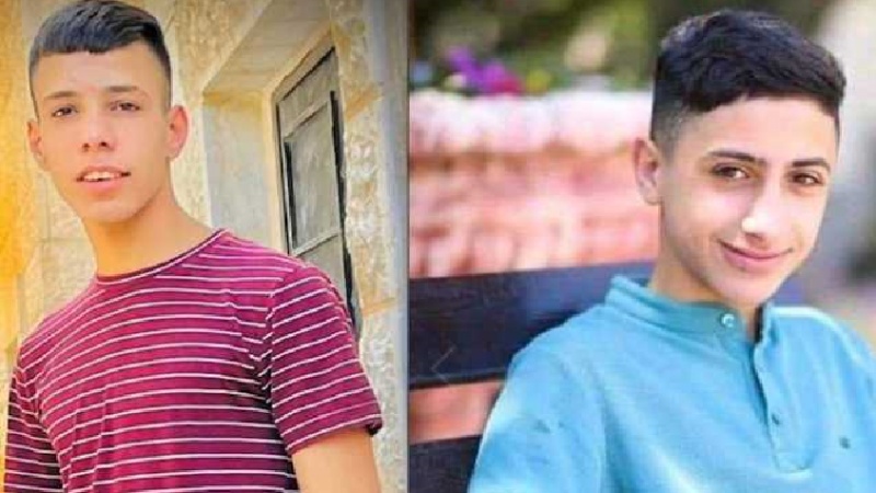 Adolescenti palestinesi assassinati dal regime sionista