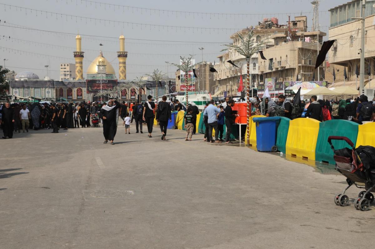 Organizational procedures followed by Department of Between Two Holy Shrines to facilitate movement of visitors