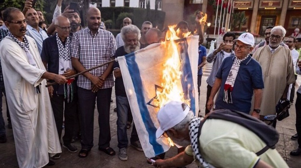 Dozens of Moroccans rally against normalization with Israel, condemn Tel Aviv envoy for sex abuse 