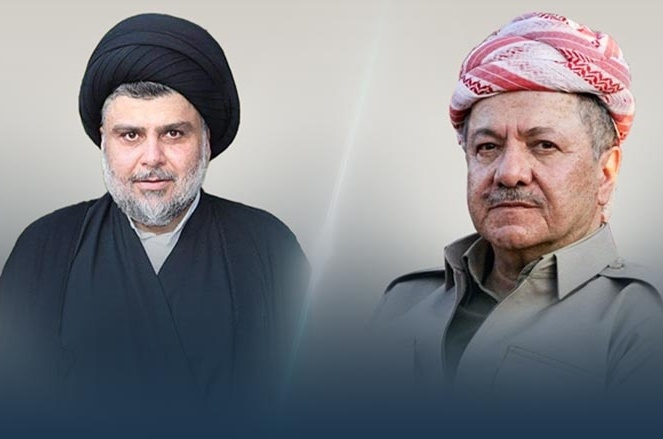 حزب بارزاني يهاجم مقتدى الصدر: لن نسير بأوامره ولم يعد له تأثير