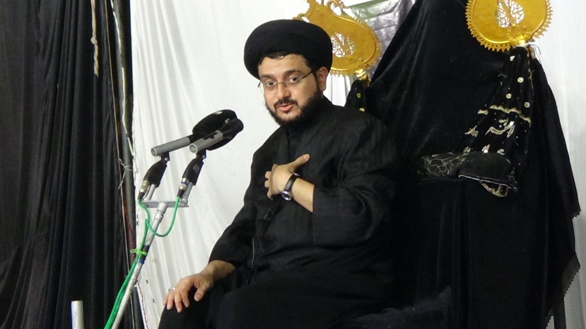 فرش عزا دلوں کے سکون کا ذریعہ ہے: مولانا نجیب الحسن زیدی