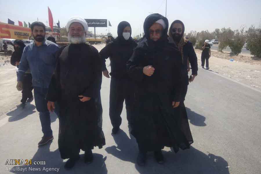 Secretary General of AhlulBayt (a.s.) World Assembly in Arbaeen 2022 Great Walk (+Photo)