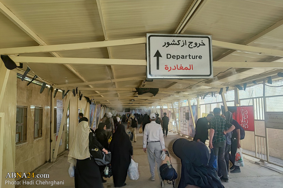 تقرير مصور / حدود مهران في أيامها الأخيرة لزيارة الأربعين الحسيني