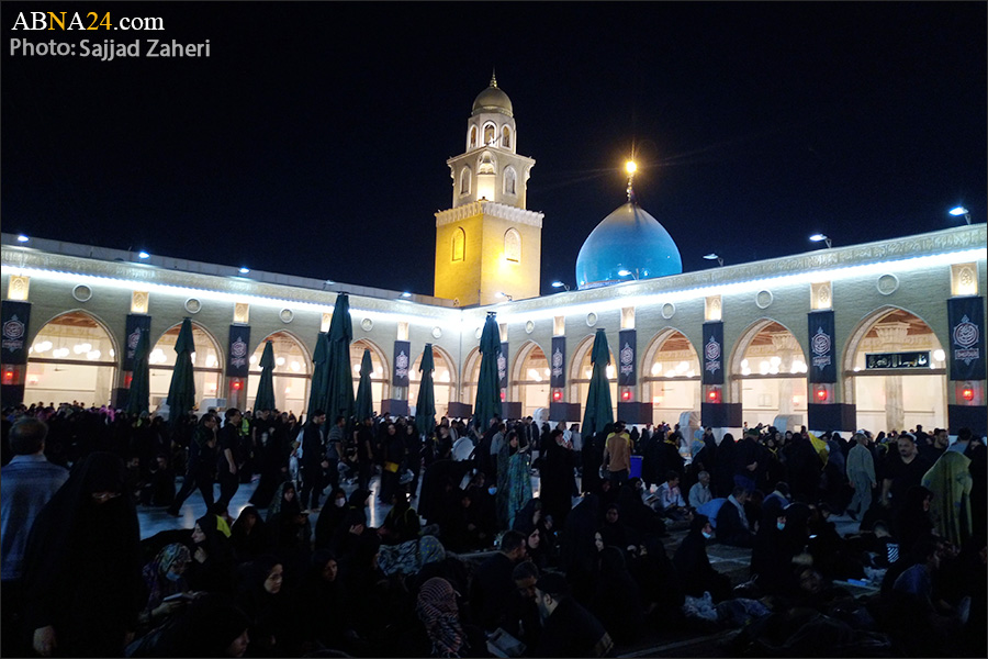 تقرير مصور / مسجد الكوفة في أيام الأربعين الحسيني 
