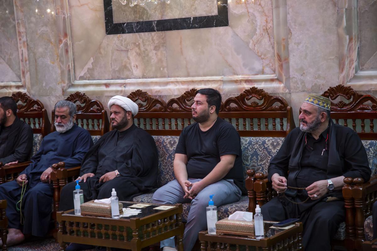 Al-Abbas holy shrine holds a condolence Council in commemoration of Arbaeen of Imam al-Hussain
