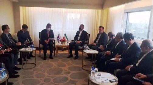 イラン・韓国外相会談が実施、凍結資産問題など議論