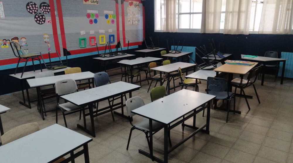  Palestinian schools in al-Quds protest Israel’s plan to distort textbooks 