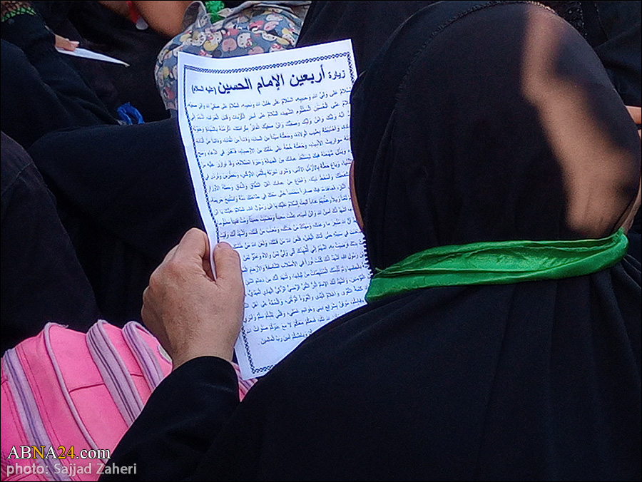 تقرير مصور / قراءة الزيارة الأربعينية بين الحرمين في كربلاء المقدسة بيوم الأربعين الحسيني