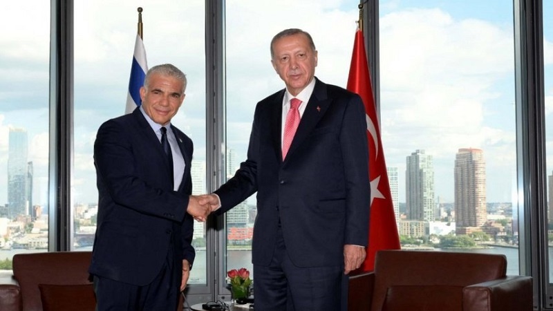 Lapid ve Erdoğan New York'ta buluştu
