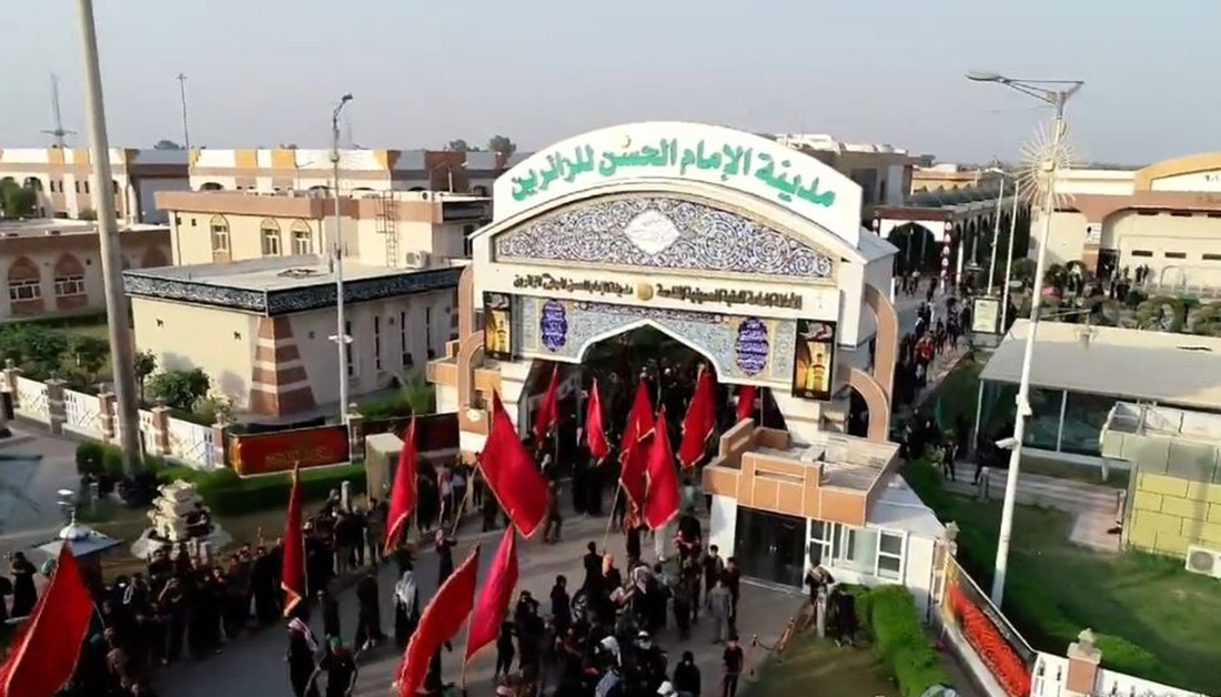 مدينة الامام الحسن تستقبل وتقدم خدماتنا المتنوعة الى أكثر من (4) مليون زائر