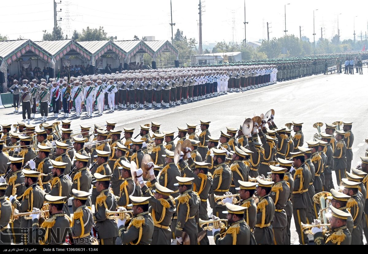 Iran's Armed Forces staging military parade to mark Sacred Defense Week