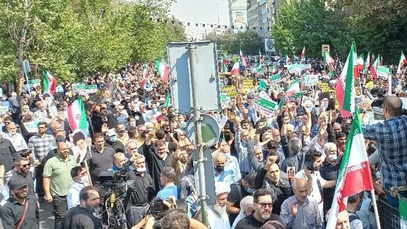 Роҳпаймоӣ алайҳи ошӯб, ноамнӣ ва иқдомоти ғайриқонунӣ дар шаҳристонҳои мухталифи Эрону Теҳрон
