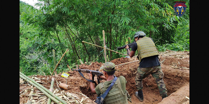 သေ့ဘော့ဘိုးရွာအနီးတိုက်ပွဲတွင် စစ်ကောင်စီတပ်ဖွဲ့ဝင် ၇ ဦးသေဆုံးပြီး ၂ ဦး ဒဏ်ရာရ
