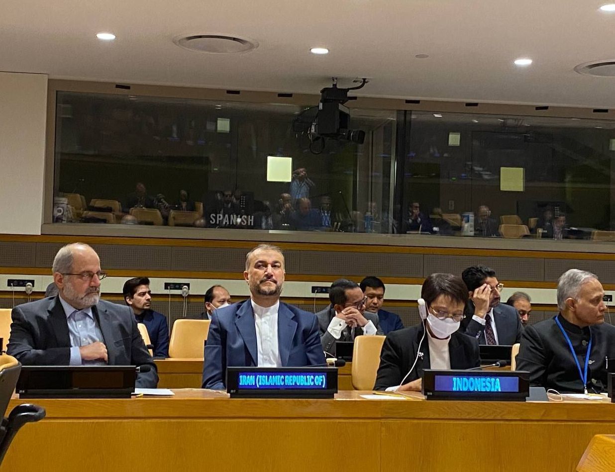 امير عبداللهيان : حل معضلة الاحتلال يعتمد على الاستفتاء العام في فلسطين