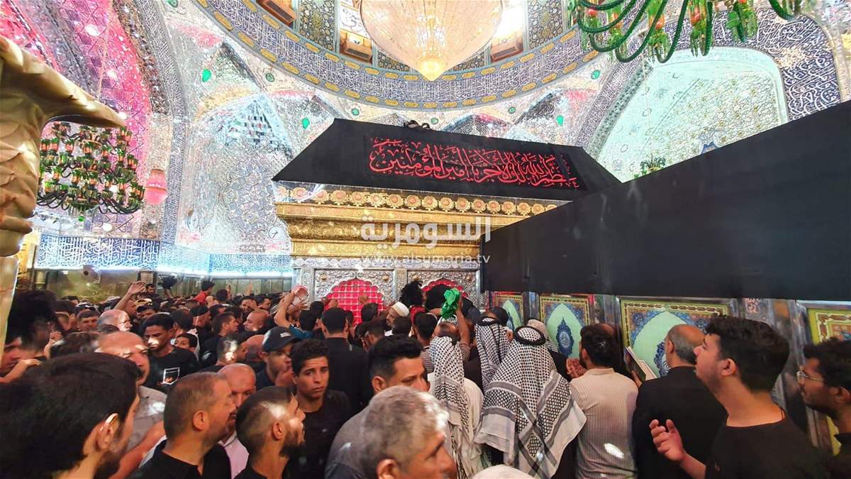 مراسم إحياء مناسبة وفاة الرسول (ص) في النجف الأشرف+(صور)