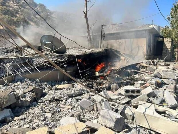 IRGC hammers terrorists positions in Iraqi Kurdistan