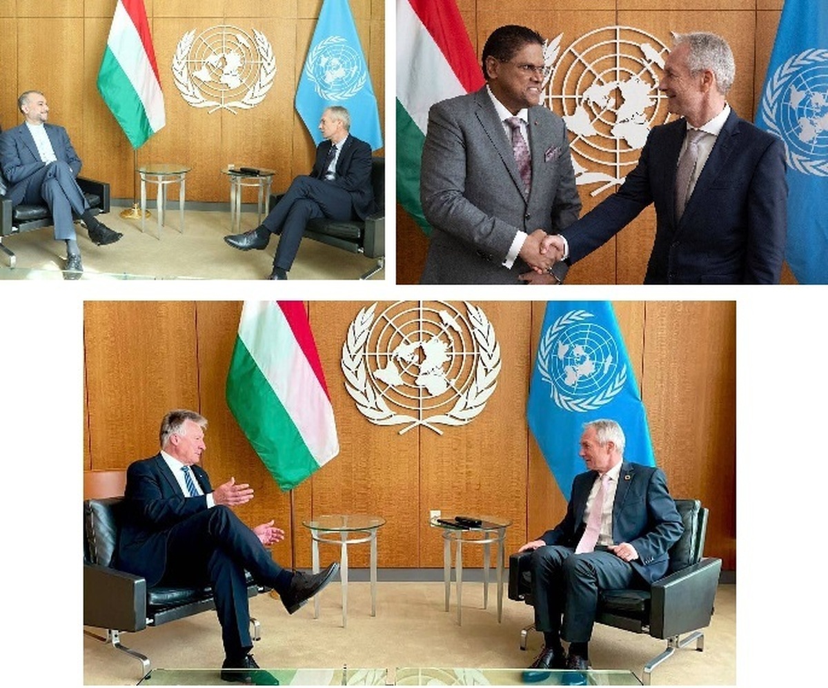 توضیح وزارت خارجه درباره پرچم دیدار امیرعبداللهیان با رئیس مجمع عمومی سازمان ملل