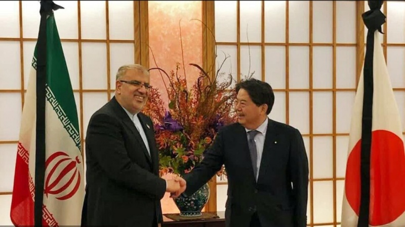 イラン石油相が林外相と会談、両国の協力拡大で合意