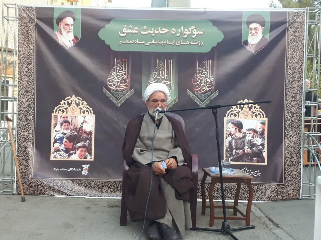 سعیدی: خانواده‌های شهدا داوطلبانِ جانفشانی برای اسلام و انقلاب هستند