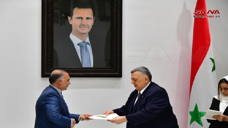 Спикер сирийского парламента встретился с послом Ирана в Дамаске