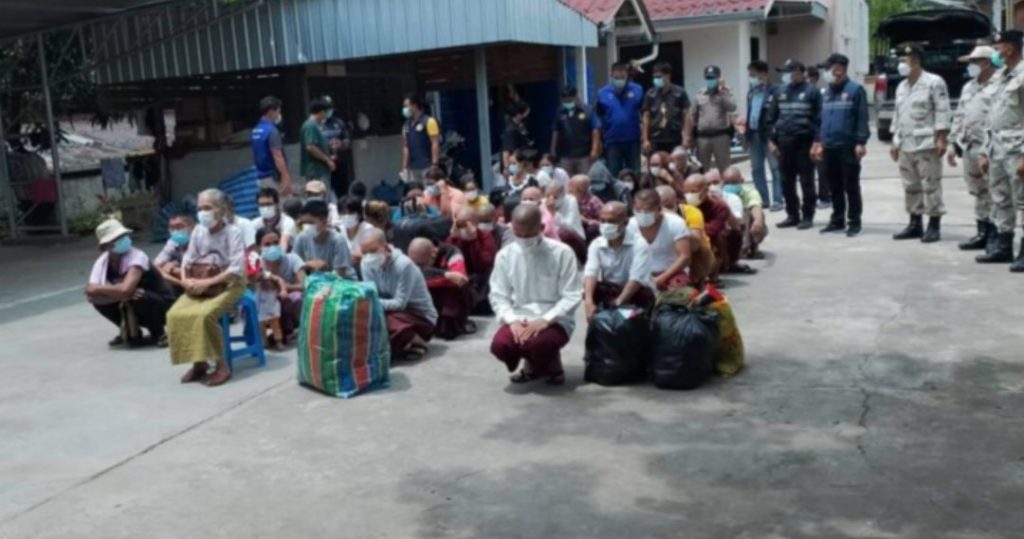  ဘုန်းကြီး၊ သီလရှင်ယောင်ဆောင်ထားသည့် စစ်ကောင်စီ သူလျှိုများ ကို ထိုင်း ဖမ်းဆီး