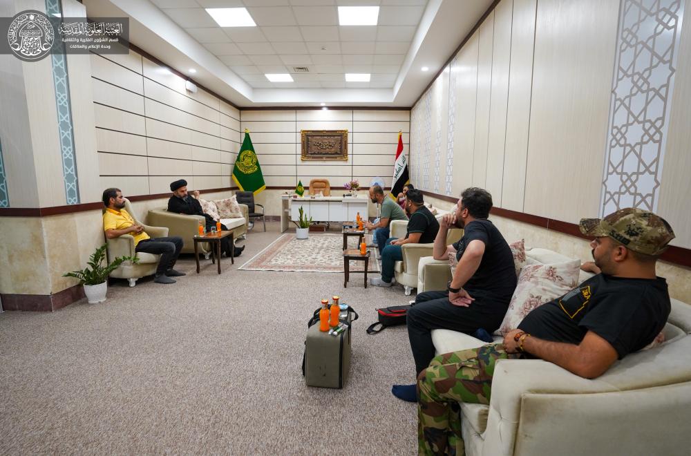 المكتبة الحيدرية تستقبل وفداً من دولة لبنان الشقيقة لبحث وثائق تتعلق بالقضية الفلسطينية 