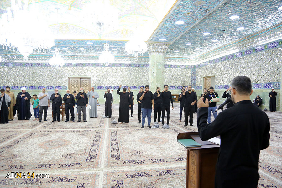 تقرير مصور / مجلس عزاء آخر شهر صفر باللغة العربية والأردية في حرم السيدة المعصومة (ع)