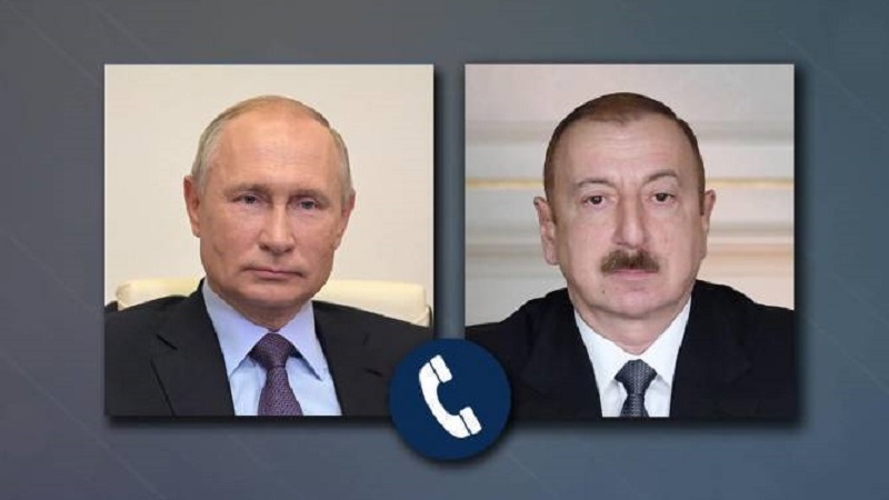Putin, Aliyev ile telefonda görüştü
