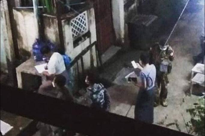 ရန်ကုန်တွင် စစ်ကောင်စီ၏ ဧည့်စာရင်းစစ်ဆေးမှု ခပ်စိတ်စိတ်ရှိလာ
