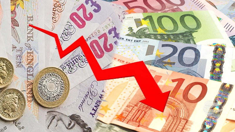 Euro ve Pound'da görülmemiş düşüş