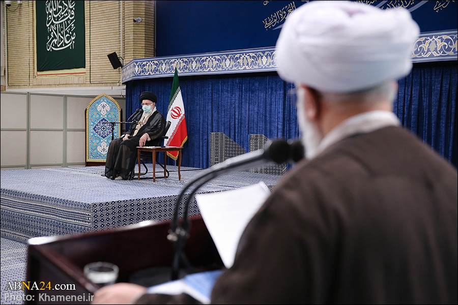 Видео/ На полях встречи членов Всемирной Ассамблеи Ахль аль-Байт (мир им) с Верховным лидером Исламской революции